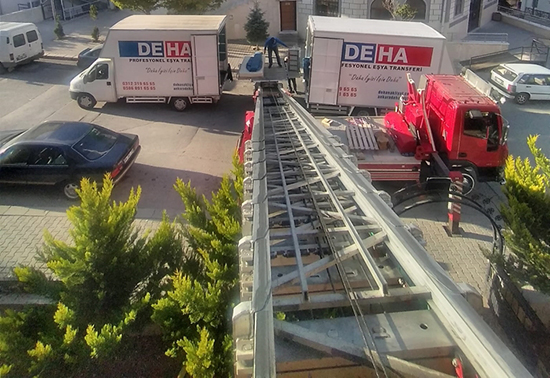 Keçiören Evden Eve Nakliyat İçin Asansör Hizmeti